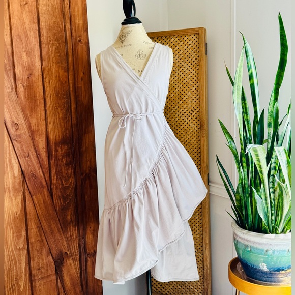 Zara Ruffled Wrap Dress - Picture 1 of 14